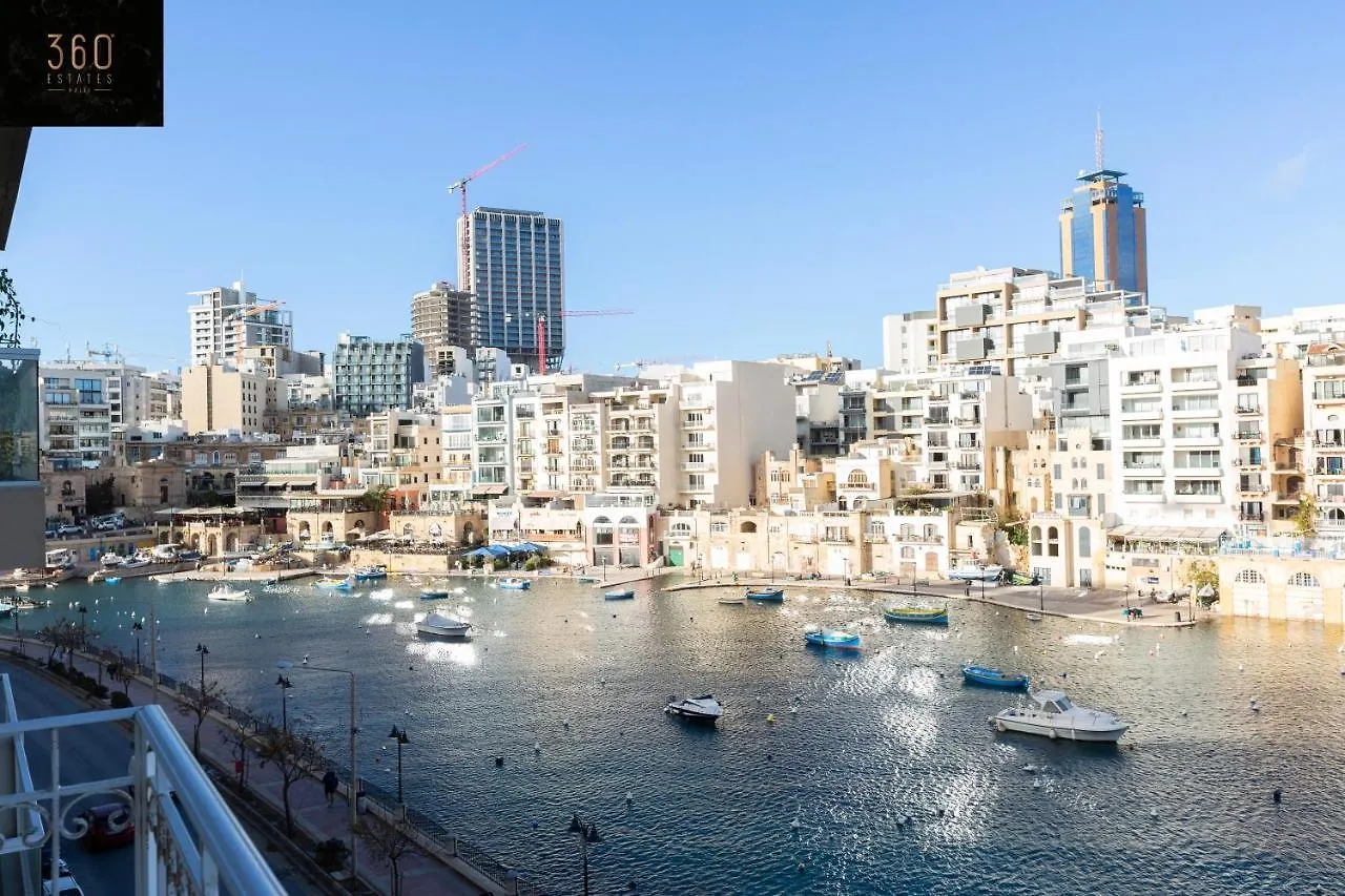 Seafront Haven With Breathtaking Sunsets W/ Wifi By 360 Estates Apartment Saint Julian's Malta