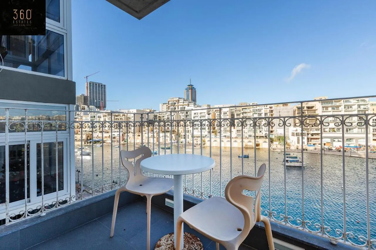 Seafront Haven With Breathtaking Sunsets W/ Wifi By 360 Estates Apartment Saint Julian's