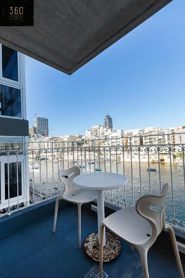 Seafront Haven With Breathtaking Sunsets W/ Wifi By 360 Estates Apartment Saint Julian's